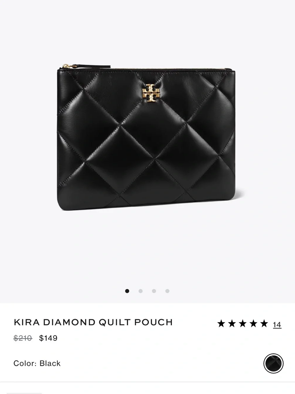 Tory Burch Diamond Kira Pouch